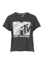Topshop Mtv Print Tee By And Finally