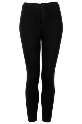 Topshop Petite Moto Black Joni Jeans