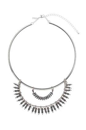Topshop Spike Torque Necklace