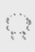 Topshop Moon And Star Earring Pack