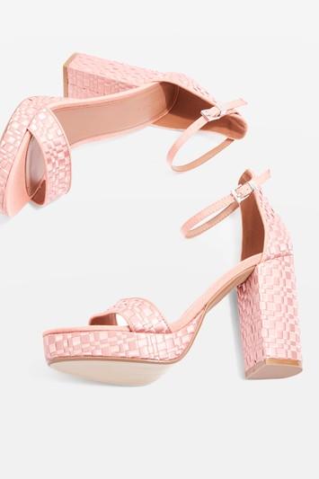Topshop Sloane Woven Platform Shoes