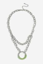 Topshop *chain Wrap Necklace