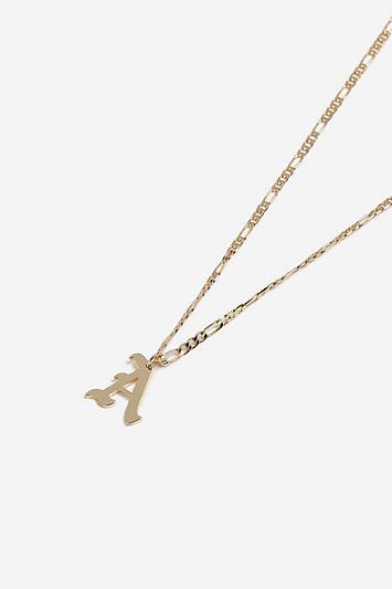 Topshop *a Initial Necklace