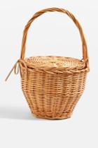 Topshop Shelly Straw Basket Bag