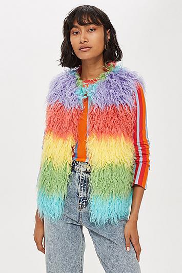 Topshop Multicoloured Gilet