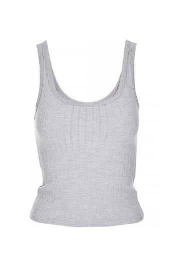Topshop Pointelle Pyjama Vest