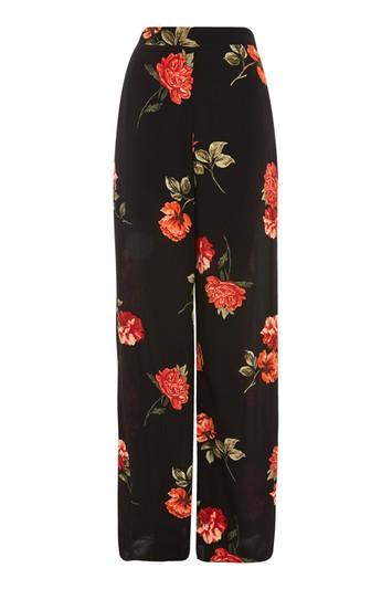 Topshop *isla Rose Tie Back Blouse By Nobody's Child