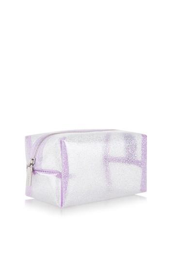 Topshop *sparkle Make Up Bag By Skinny Dip