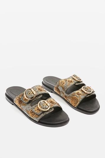 Topshop Frankie Embellished Slides