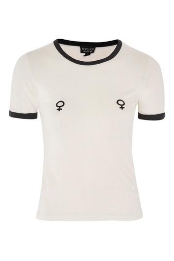 Topshop Female Symbol T-shirt