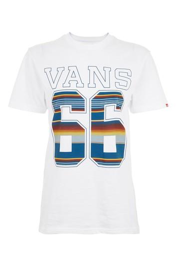 Topshop Short Sleeve '66' T-shirt By Vans