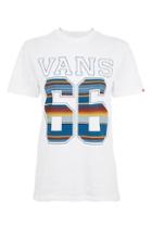 Topshop Short Sleeve '66' T-shirt By Vans