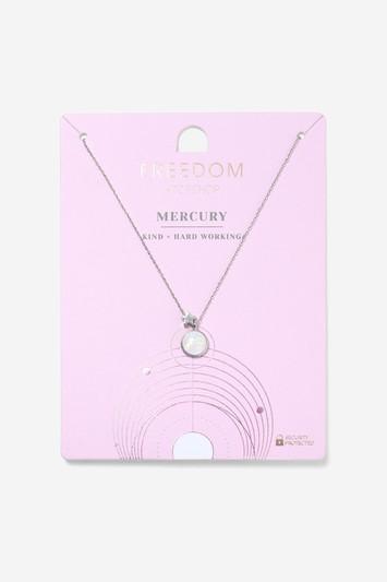 Topshop Mercury Ruling Planet Ditsy Necklace
