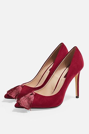 Topshop Gumbo Tassel Court Shoes