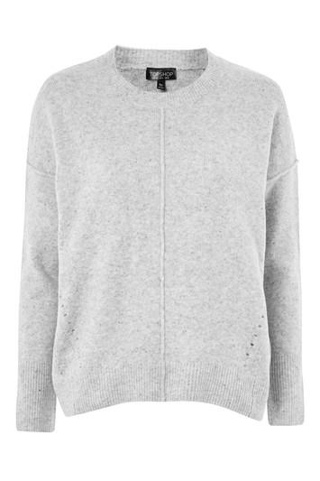 Topshop Pointelle Detail Jumper