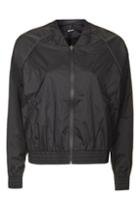 Topshop Woven Bomber Jacket By Ivy Park