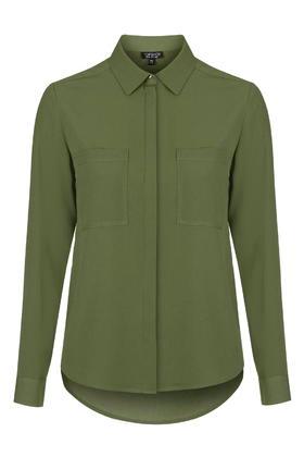 Topshop Simple Fitted Shirt