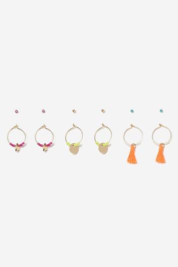 Topshop Acid Folk Earrings Pack