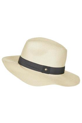 Topshop Natural Fedora