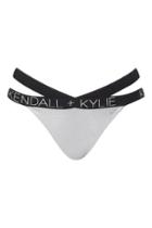 Topshop Tape Detailed Bikini Pant By Kendall + Kylie At Topshop