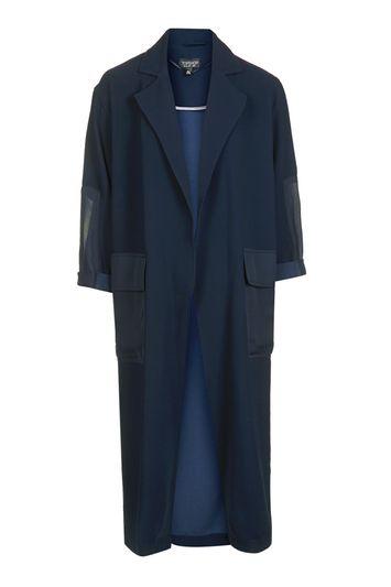 Topshop Petite Contract Duster Coat
