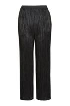 Topshop Wet Look Plisse Trousers