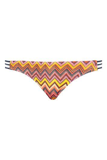 Topshop Strappy Zig Zag Bikini Bottoms
