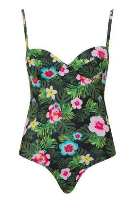 Topshop Maui Print Swimsuit