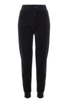 Topshop Diamante Velour Joggers By Wayside