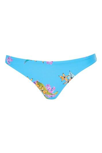 Topshop Tropical Print Bikini Bottoms