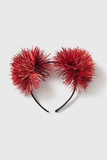 Topshop Christmas Tinsel Headband