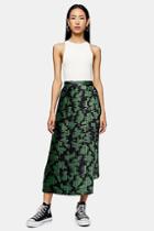 *ikat Print Pleat Skirt By Topshop Boutique