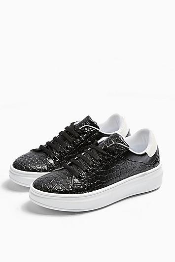 Topshop Cuba Lace Up Shoes