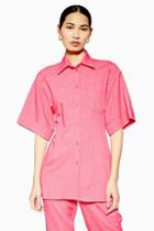 Topshop *extreme Sleeve Shirt By Boutique