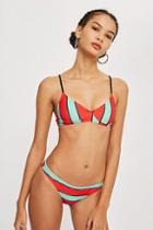 Topshop Classic Striped Bikini Bottoms