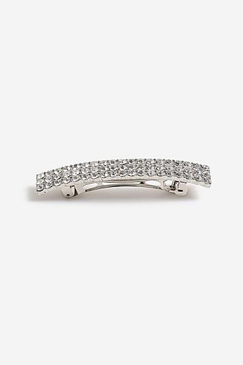 Topshop *rhinestone Rectangle Hair Slide
