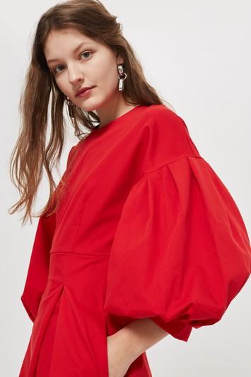 Topshop Midi Dress By Norr