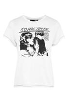 Topshop Sonic Youth T-shirt By And Finally