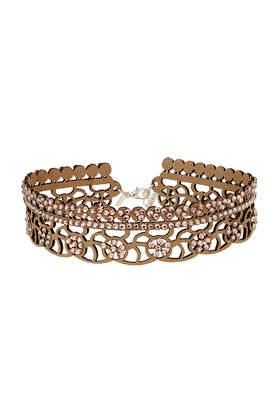 Topshop Fabric Cut-out Choker