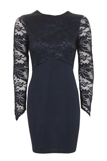 Topshop *seraphina Mini Bodycon Dress By Tfnc