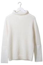 Topshop Needle Punch Funnel Neck Jumper By Boutique