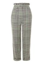Topshop Heritage Check Mensy Trousers