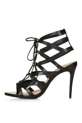 Topshop Lux-resist Metal Ring Sandals