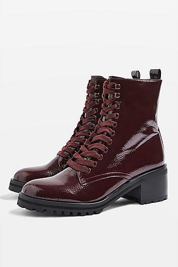 Topshop Brazil Lace Up Boots