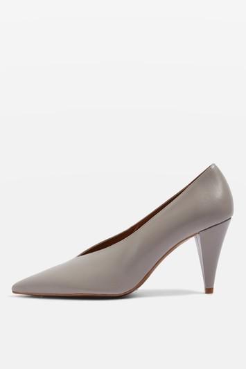 Topshop Journal Cone Heel Shoes