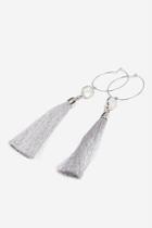 Topshop *semi-precious Tassel Drop Earrings