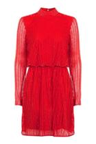 Topshop '80s Sequin Roll Neck Dress