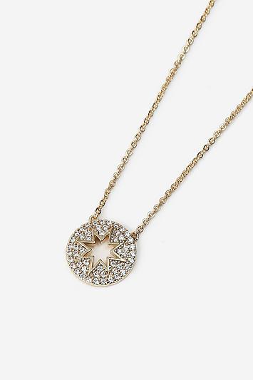 Topshop *cut Out Star Necklace