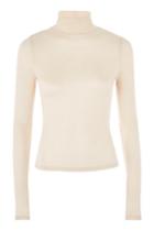 Topshop Tall Long Sleeve Funnel Neck Top