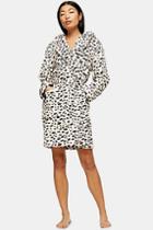 Topshop Leopard Print Dressing Gown